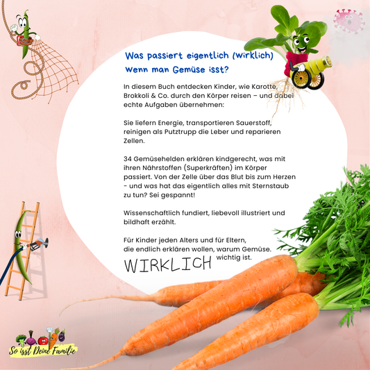 Buch: Was passiert wirklich, wenn du Gemüse isst